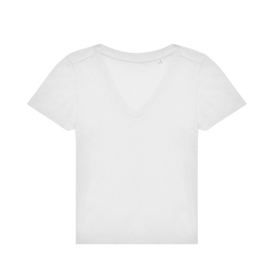 T-shirt con scollo a V da donna - cod. RWB213F